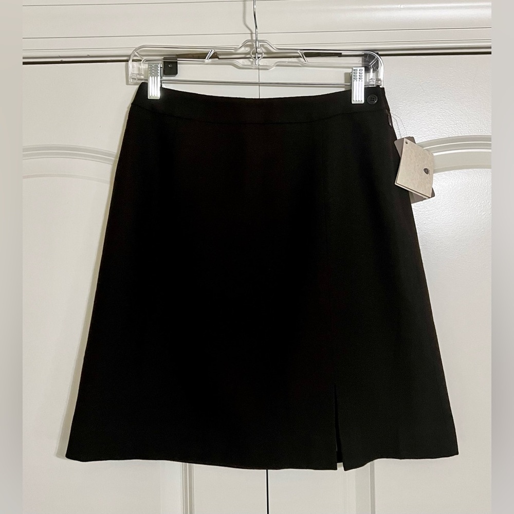Vintage NWT Jones NY Skirt - Chocolate Brown - Size 8